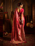 Red Banarasi Saree