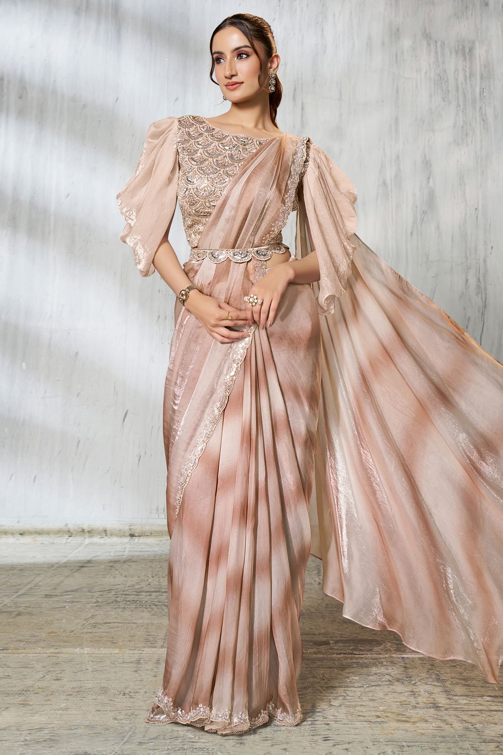 The Sandstone Dream Saree